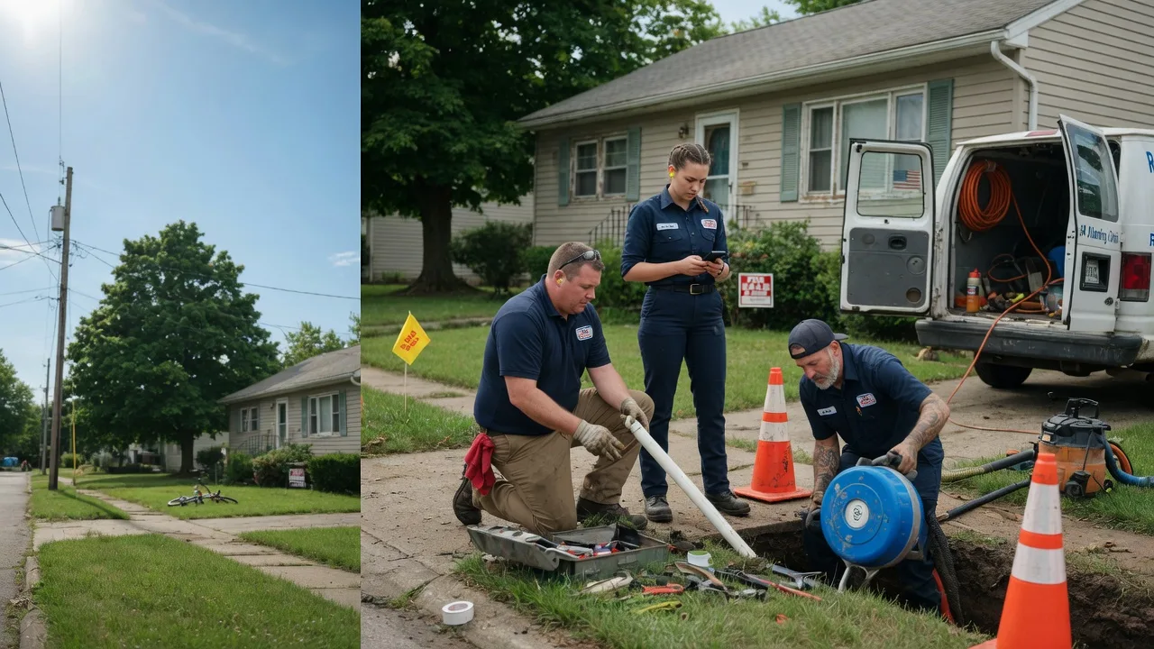 Sewer Line Repair in Muldrow, OK near me